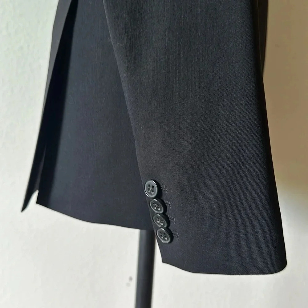 Theory sz 6 wool button close blazer excellent like new condition business work - Picture 6 of 10